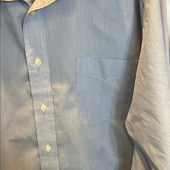 Daniel Cremieux  Light Blue Dress Shirt 17 1/2 x 35 - Picture 5 of 5